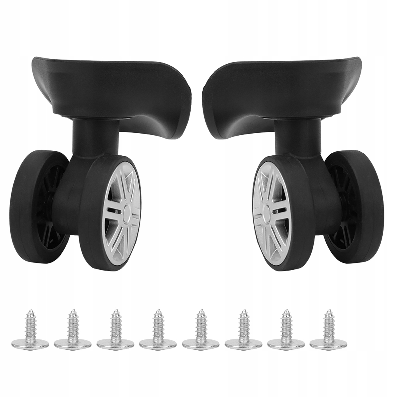 2X KÓŁKO KOŁO OBROTOWE DO WALIZKI BAGAŻ CZĘŚĆ Marka bez marki