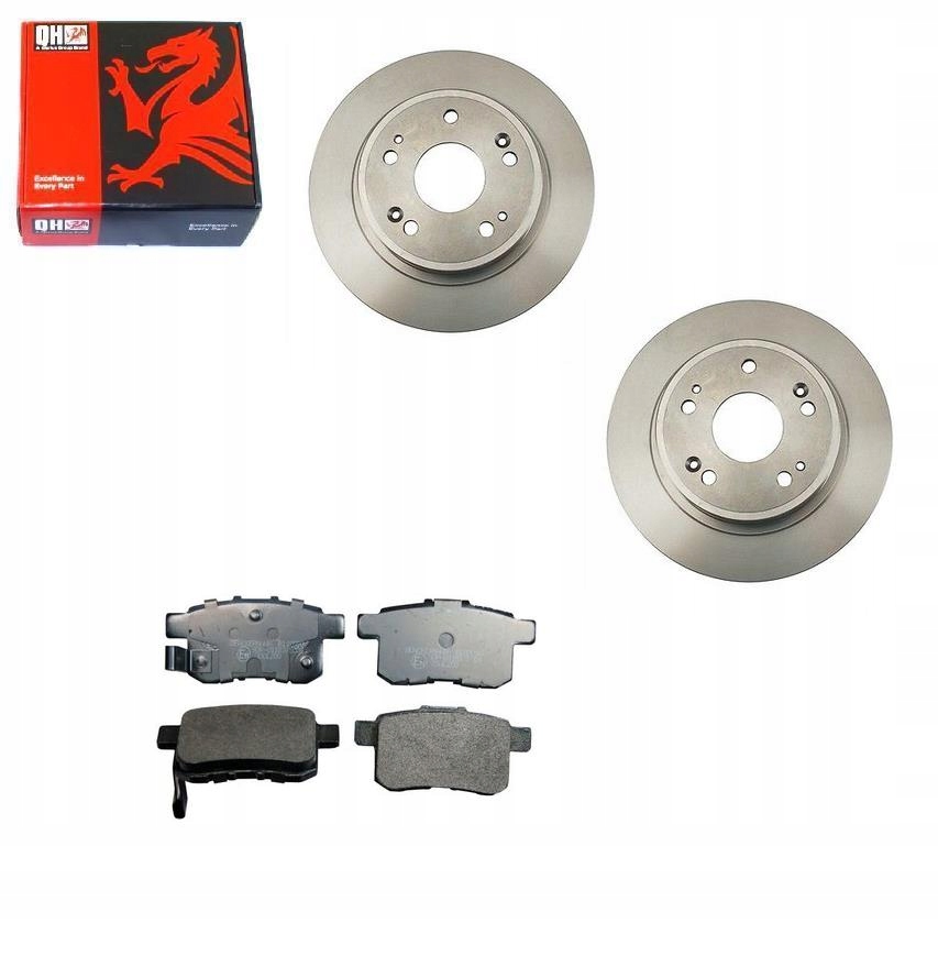 Kotouče Kostky Accord VIII Cw 2008- Zadní 282mm Sada