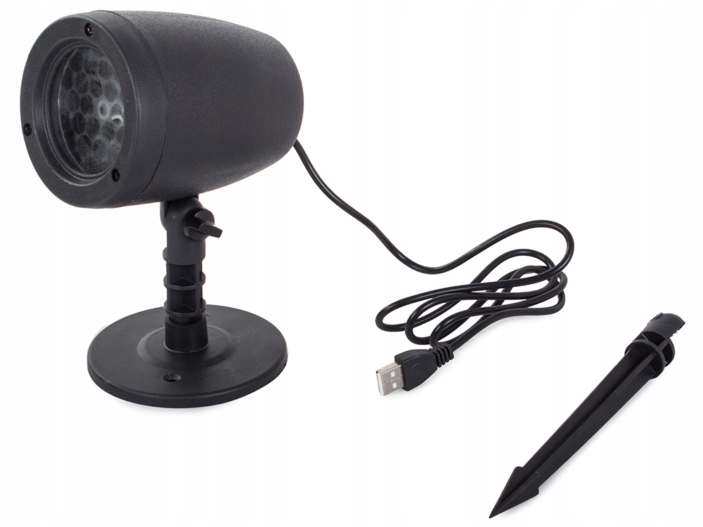 PROJEKTOR LEDOWY REFLEKTOR ŚWIĄTECZNY WODOODPORNY EAN (GTIN) 5907451327333