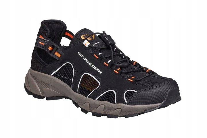 Savage Gear Coast Trek Sandal 47/12 Black Ink