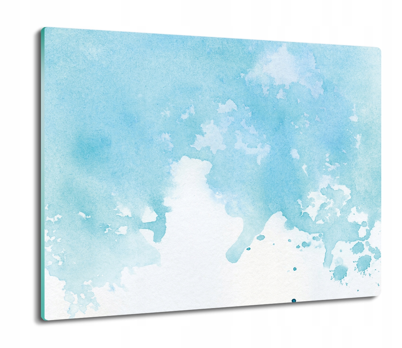 

Niebieska akwarela 60x52 deska na blat kuchenny