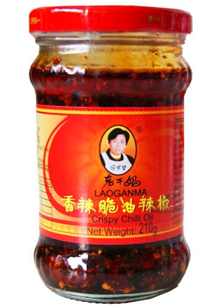 

Chrupiące chili w oleju sojowym 210g Laoganma
