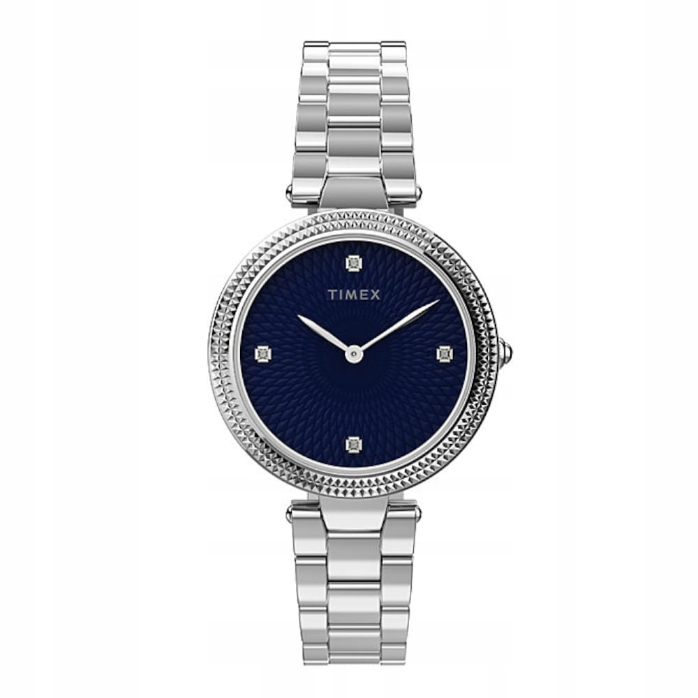 Dámské hodinky Timex City stříbrné Gravírování