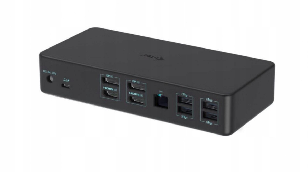 I-tec Stacja dokująca Usb 3.0/USB-C /Thunderbolt 3 Dual 4K Display+PD 100W