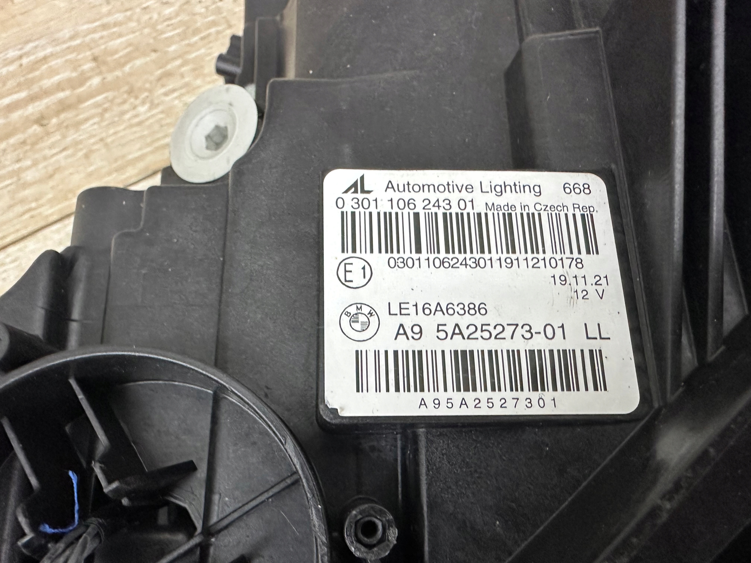BMW 3 G20 G21 G80 m-packet light left LASER LED BLACK 5A25273