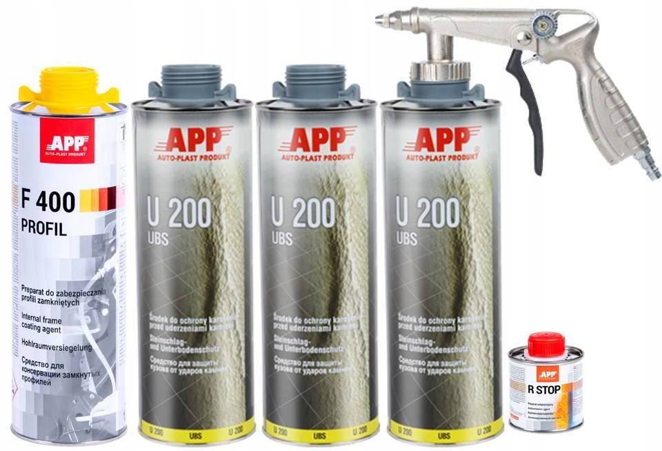 APP U200 ягненок 3L + FLUIDOL F400 + R сплав + пистолет