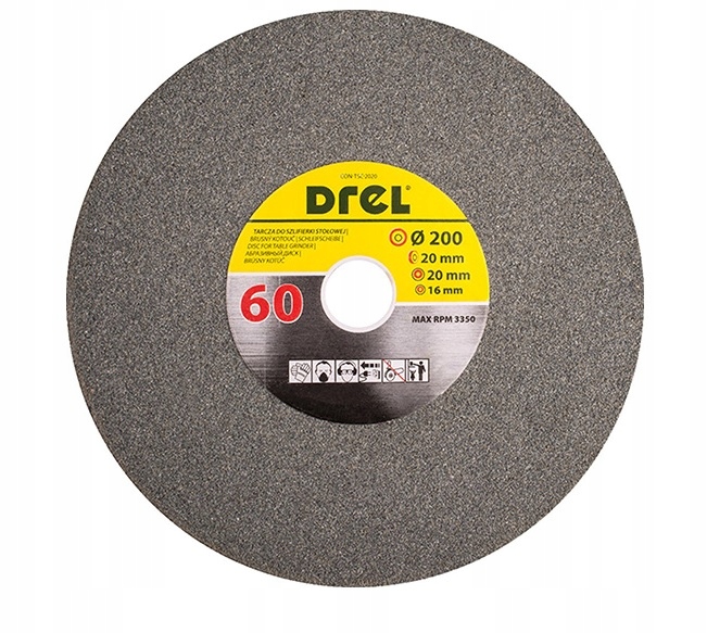 

Tarcza Do Szlifierki Stołowej Kamień 200x20x20 mm