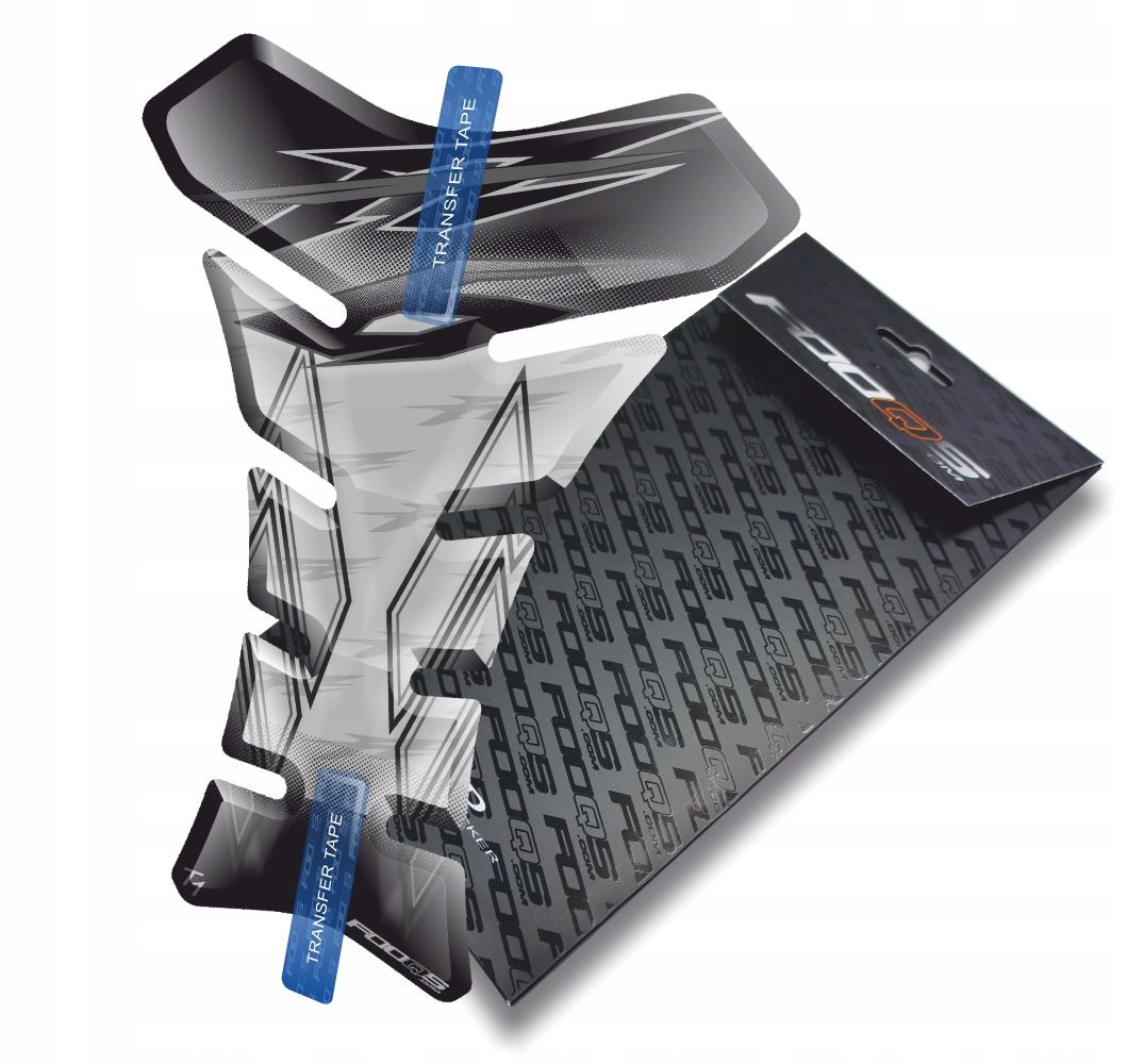 Tank-pad od společnosti Fooqs pro Yamaha FZ-6 Stříbrný