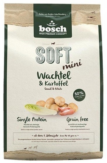 Levně Bosch Soft mini křepelka 1 kg krmivo pro psy