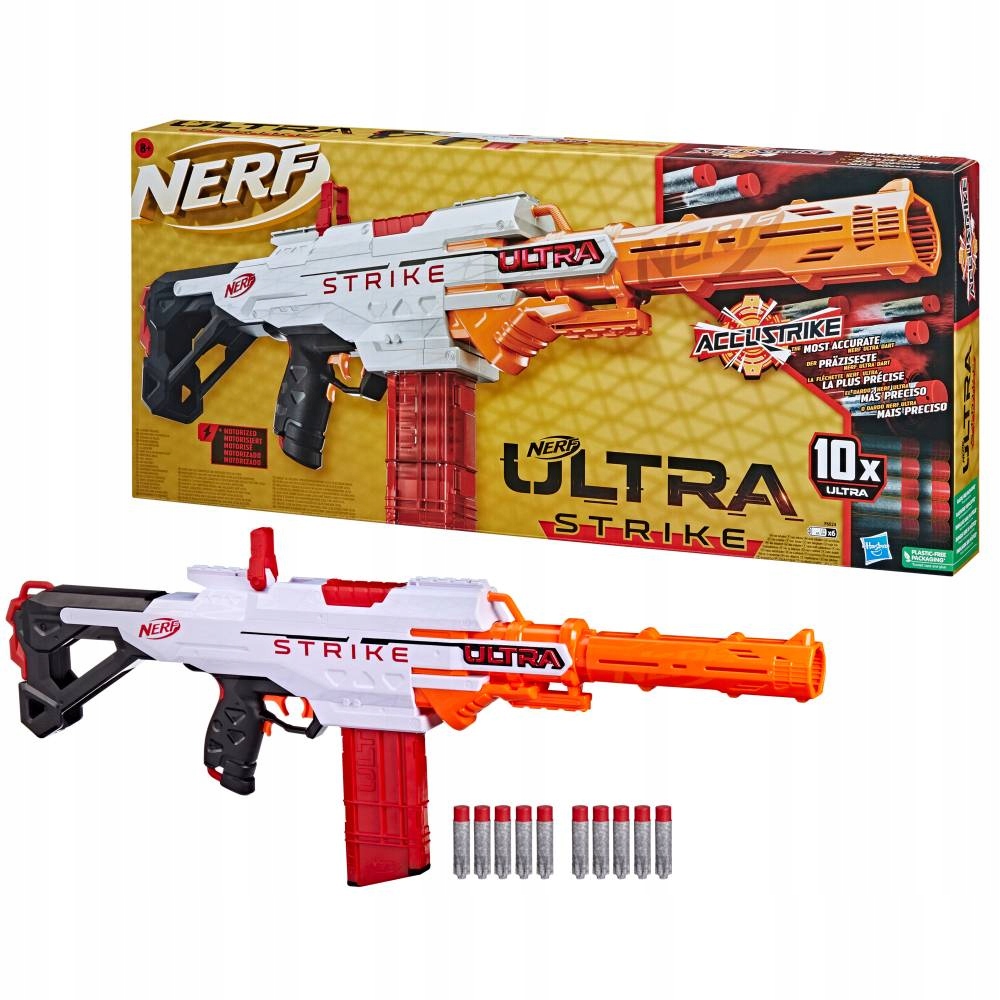 HASBRO NERF ULTRA Wyrzutnia Strike + 10 strzałek