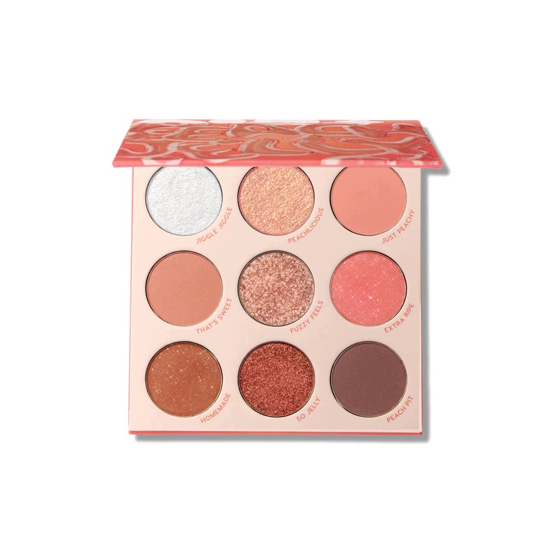 Paleta očních stínů Colourpop Peach Jelly Pressed Powder Shadow Palette
