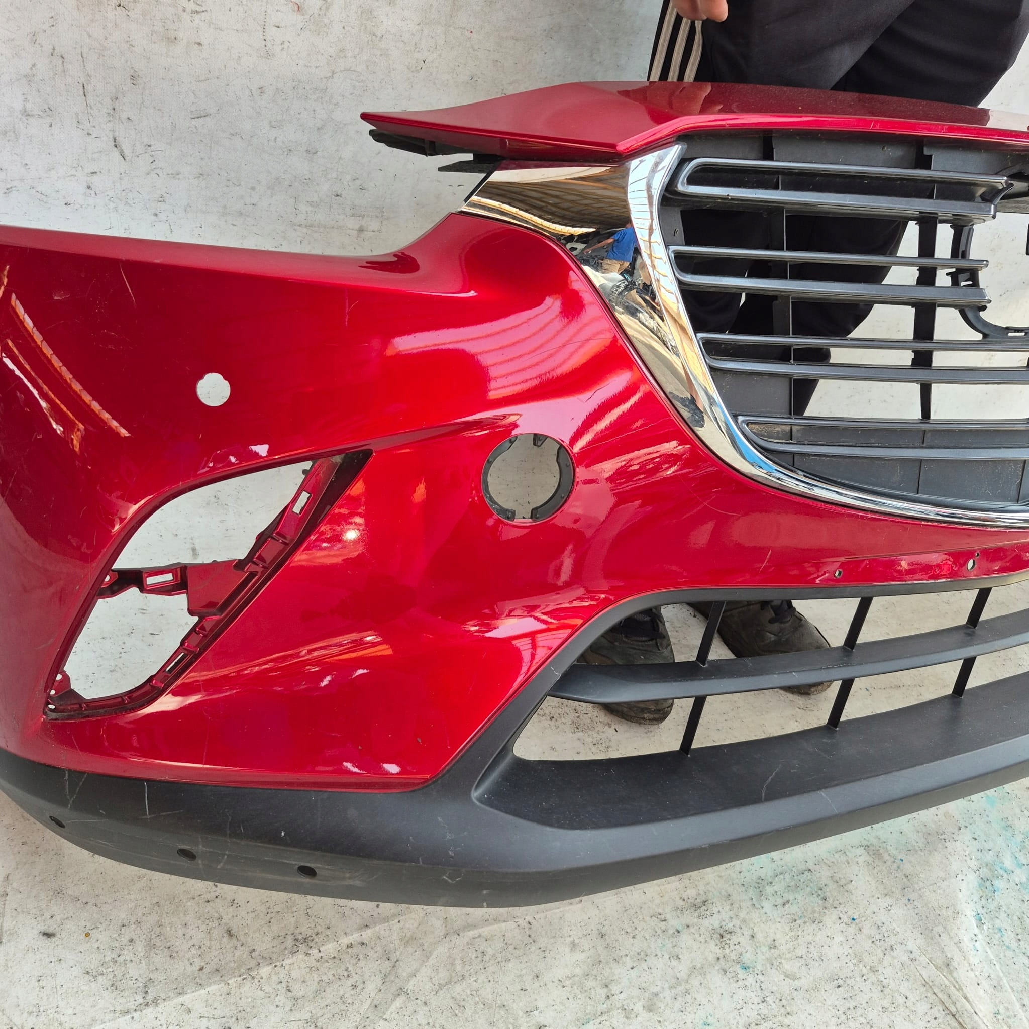 MAZDA CX3 CX-3 LIFT 18- bumper front front grill DK8A-50031