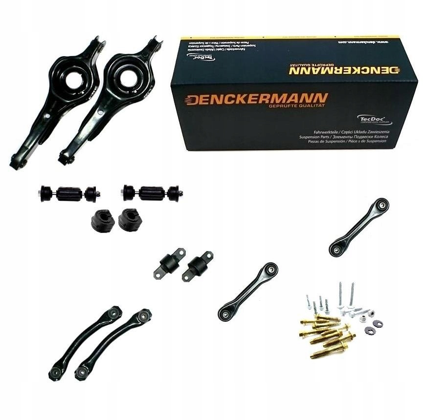 Ramena Spojky Pouzdra Šroubů Ford Focus I Kombi 1998-2004 Zadní Sada