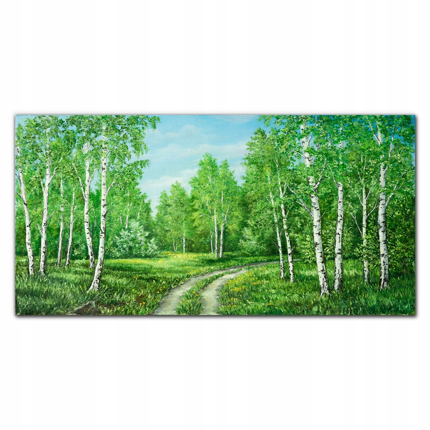 Obraz na plátne Les, chodník, príroda 140x70 cm