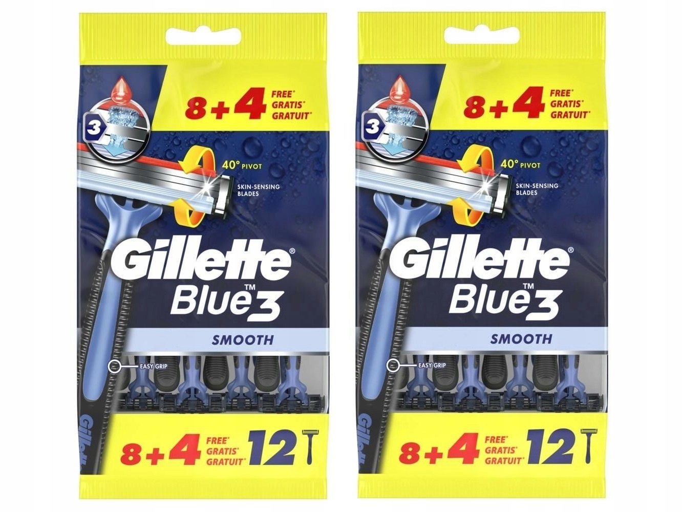 

Gillette Blue 3 Smooth maszynki do golenia 24 szt