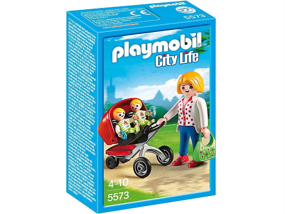 

Playmobil Zestaw Wózek dla Bliźniaków Figurki City