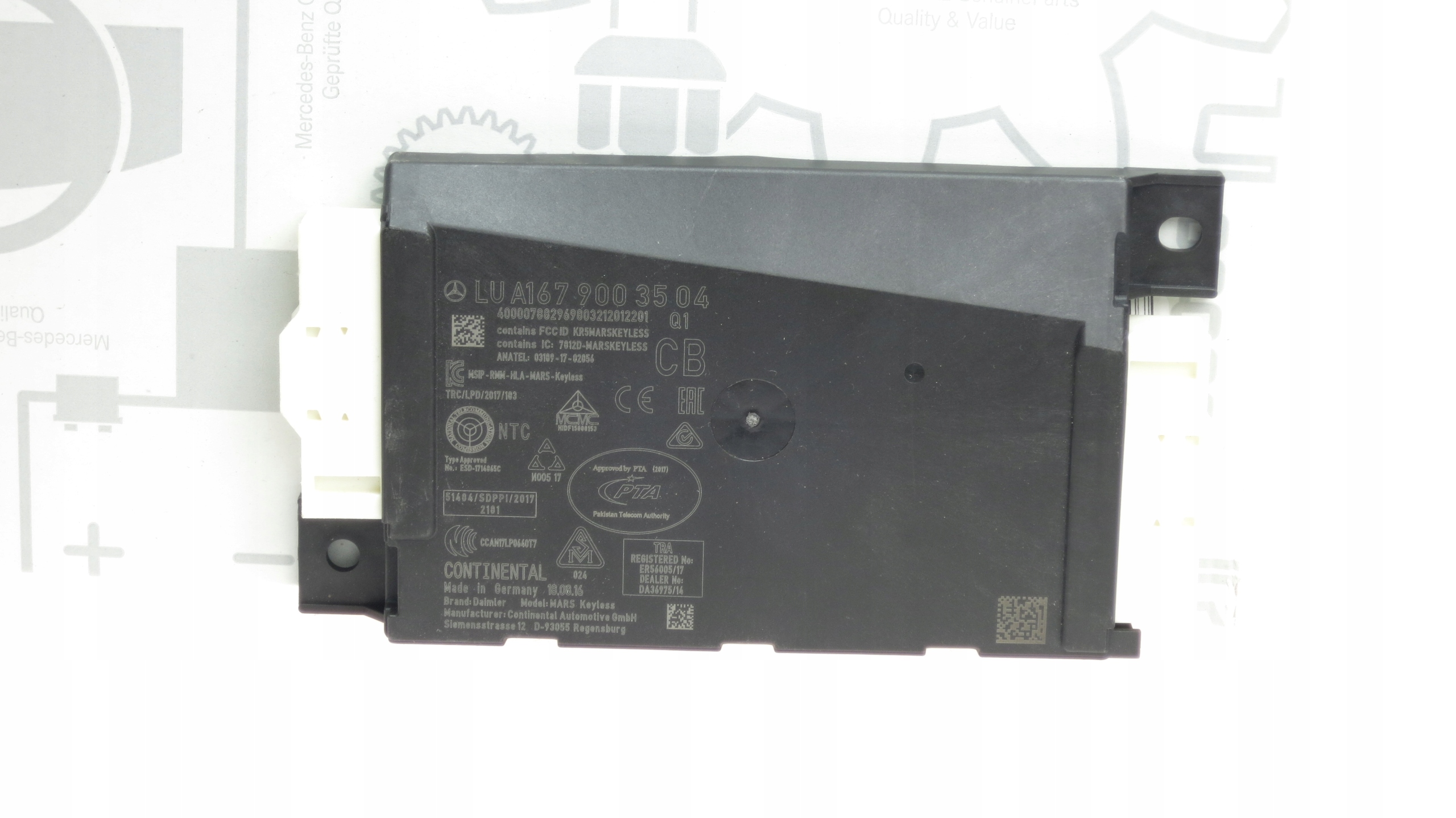 NOWY Moduł sterownik zapłonu Mercedes A1679003504