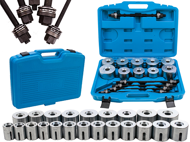 Stahovák Ložiskových Pouzder Adaptéry Pro Lisy 34-90 mm Max 27el.