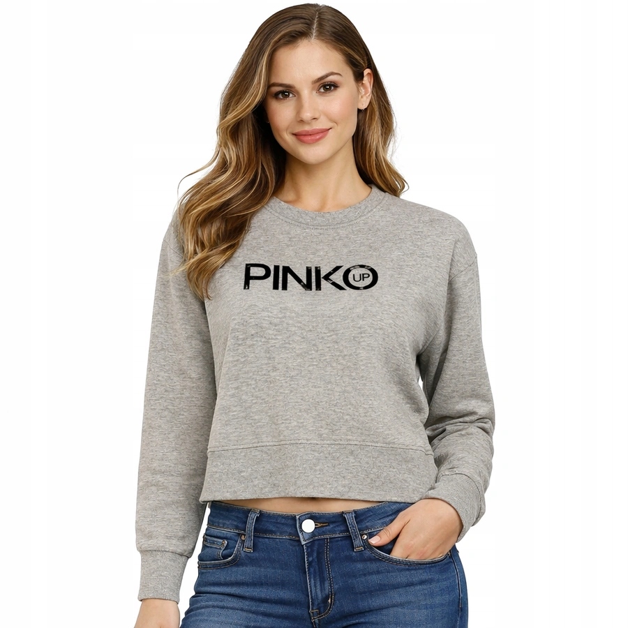 Mikina Pinko Up Fleece F4PIJGSW090 Šedá