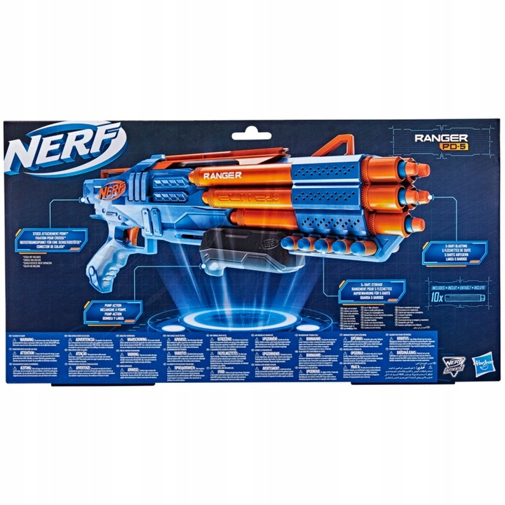 HASBRO NERF ELITE 2.0 WYRZUTNIA RANGER PD-5 F4186 Kod producenta F4186