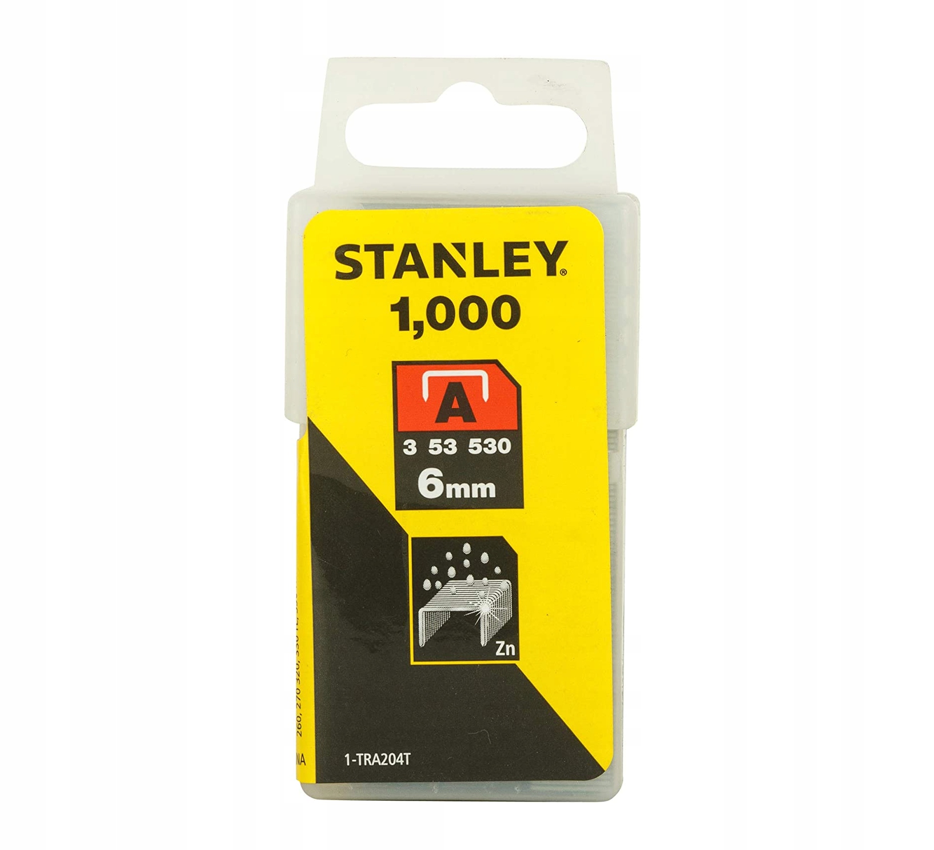 

Zszywki Zszywka Typ A 6MM 1000SZT Tapicer Stanley