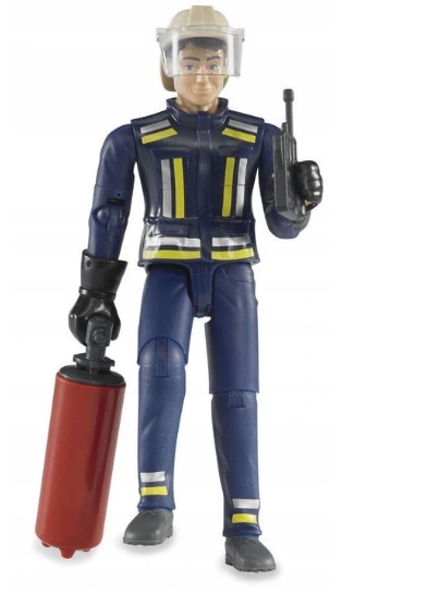 

Bruder 60100 Figurka Strażak Z Gaśnicą 11 cm.