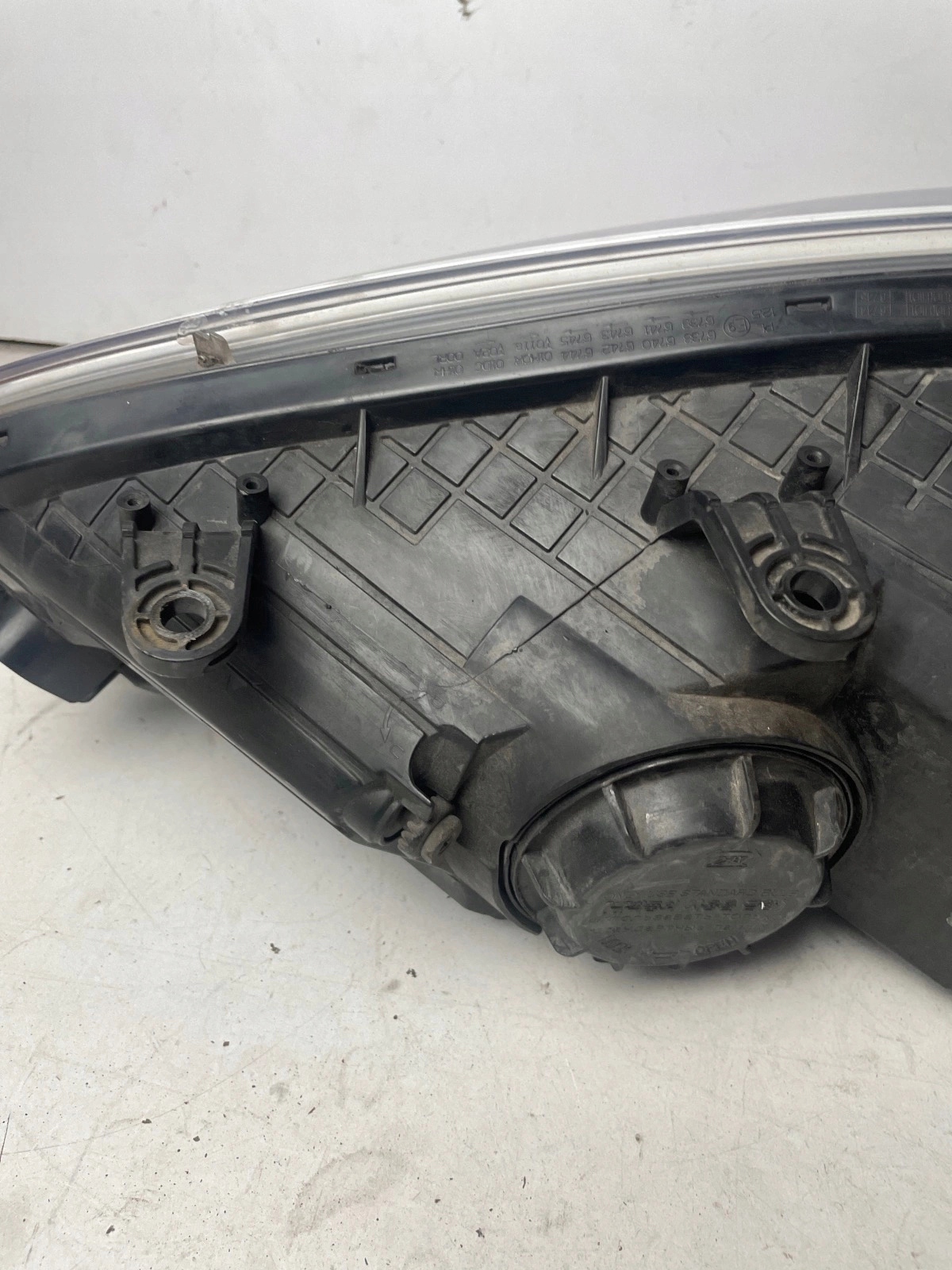 light front front right Kia Ceed II lens UK Anglik