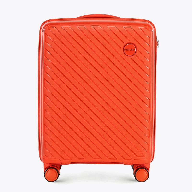 Walizka Wittchen Kabinowa Polipropylen Raya Line 56-3T-201-55 Pomarańczowa