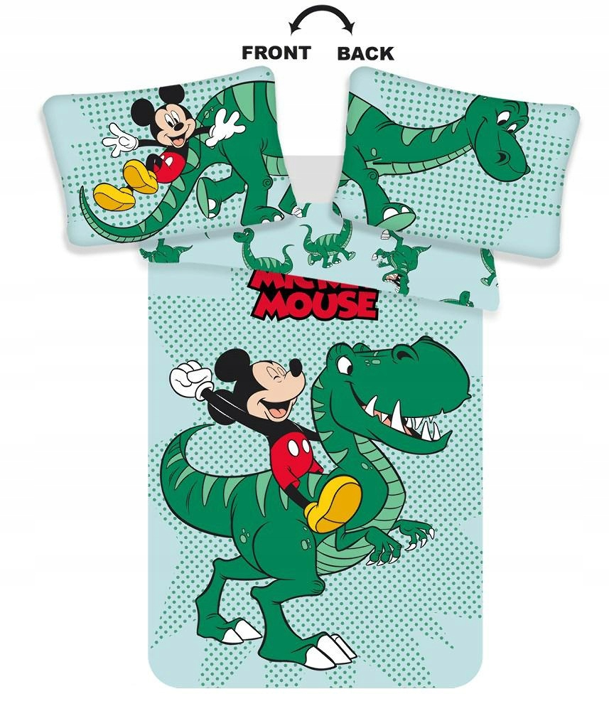 

Pościel 100x135 Myszka Miki Mickey Mouse dinonazur