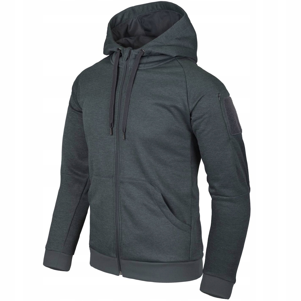 Rozepínací mikina pánská Helikon-Tex Urban Tactical Hoodie Black/Grey XL