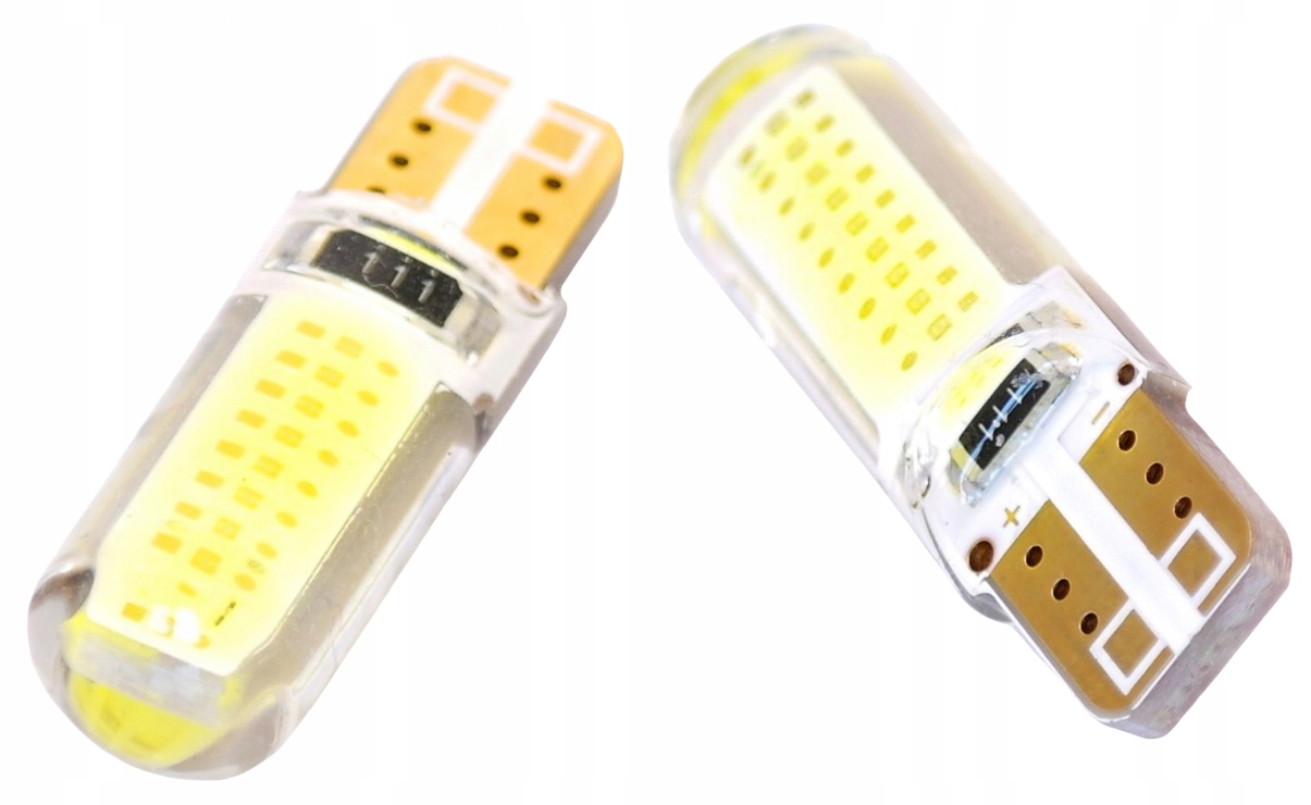 

żarówka Led mocna T10 W5W W3W silikon Cob premium