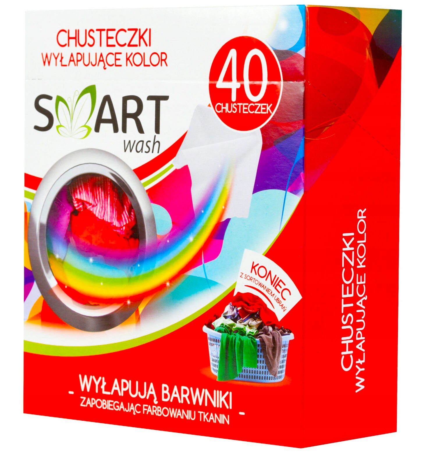 

SmartWash chusteczki wyłapujące kolor 40szt.