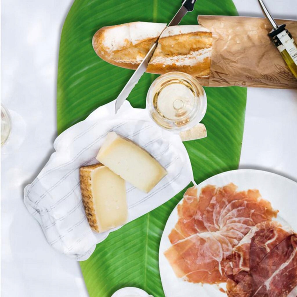 4x4 Duże uczne liście bananowca Hawajska