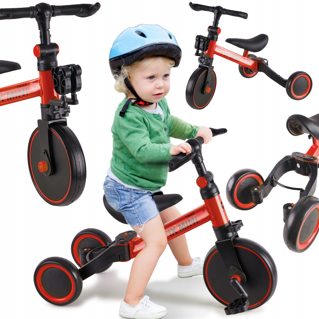 

Rowerek Trójkołowy Biegowy Trike Fix Mini 3W1
