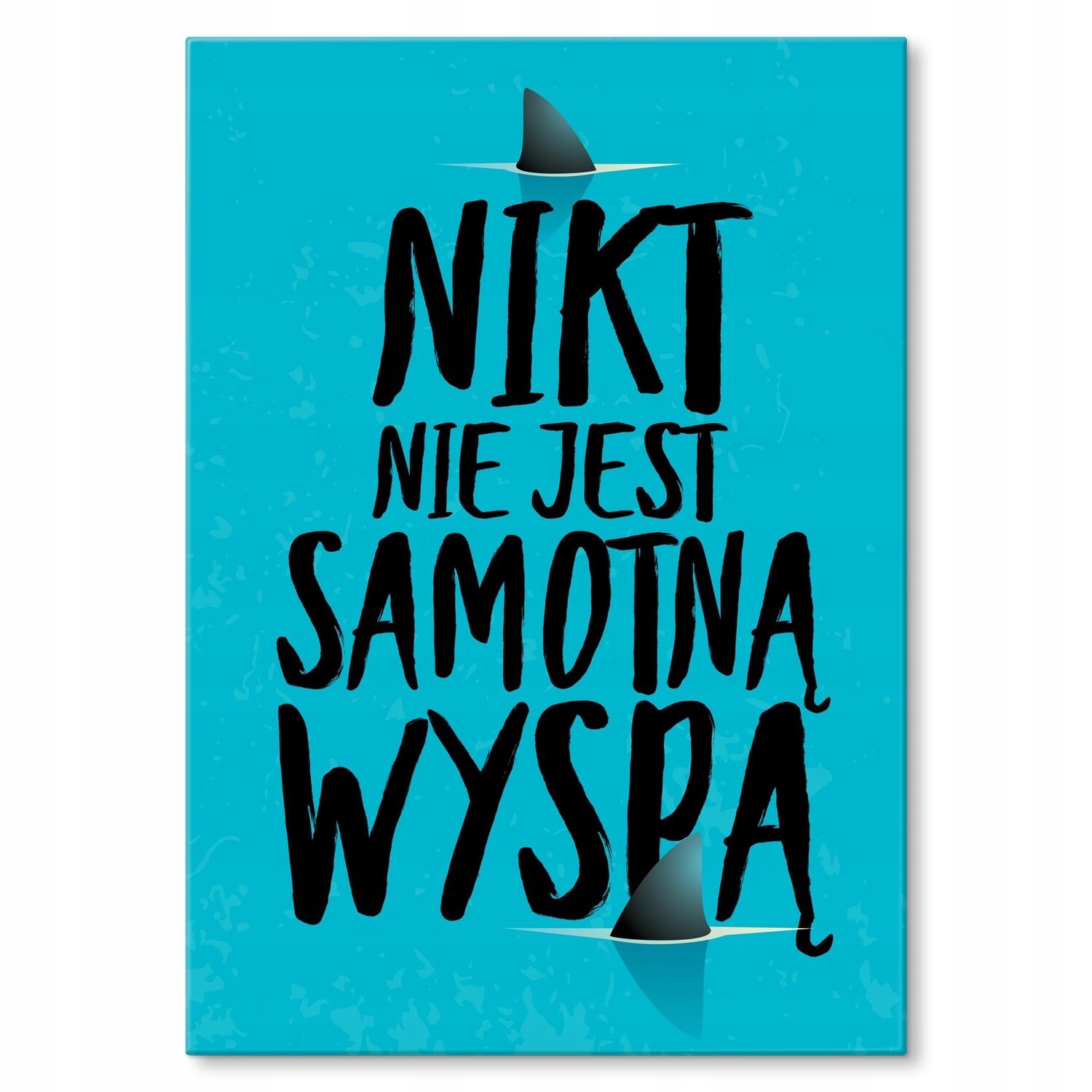 Kovový plakát Osamělý ostrov Dárek 22 x 31 cm