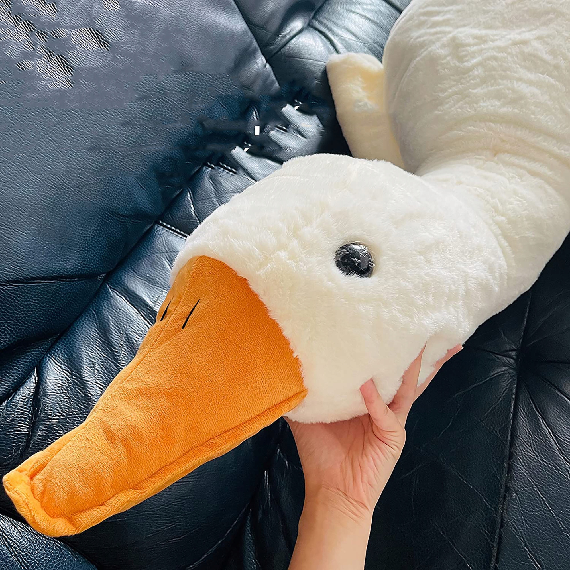 MASKOTKA PLUSZAK PODUSZKA GĘŚ DŁUGi 160 cm GĄSKA Rodzaj ptak