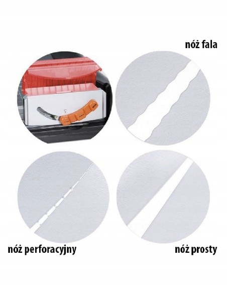 Gilotyna trymer obcinarka do papieru 2w1 Typ gilotyna z trymetrem