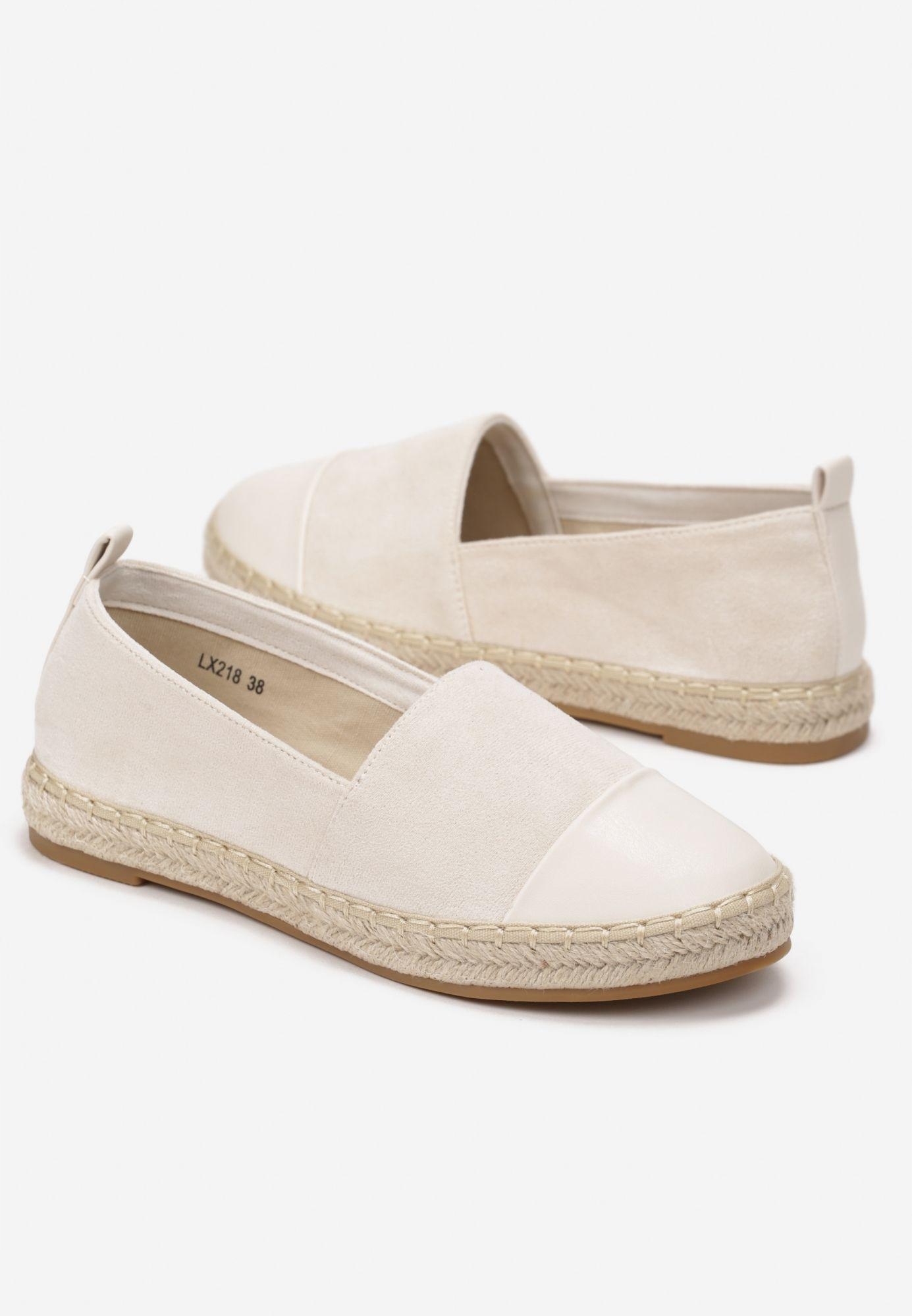

Born2Be Beżowe Espadryle damskie 37 Ekozamsz