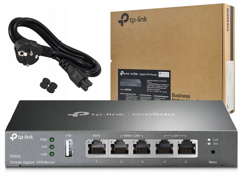 Router TP-Link ER7206 Omada Cloud Sdn Vpn Sfp