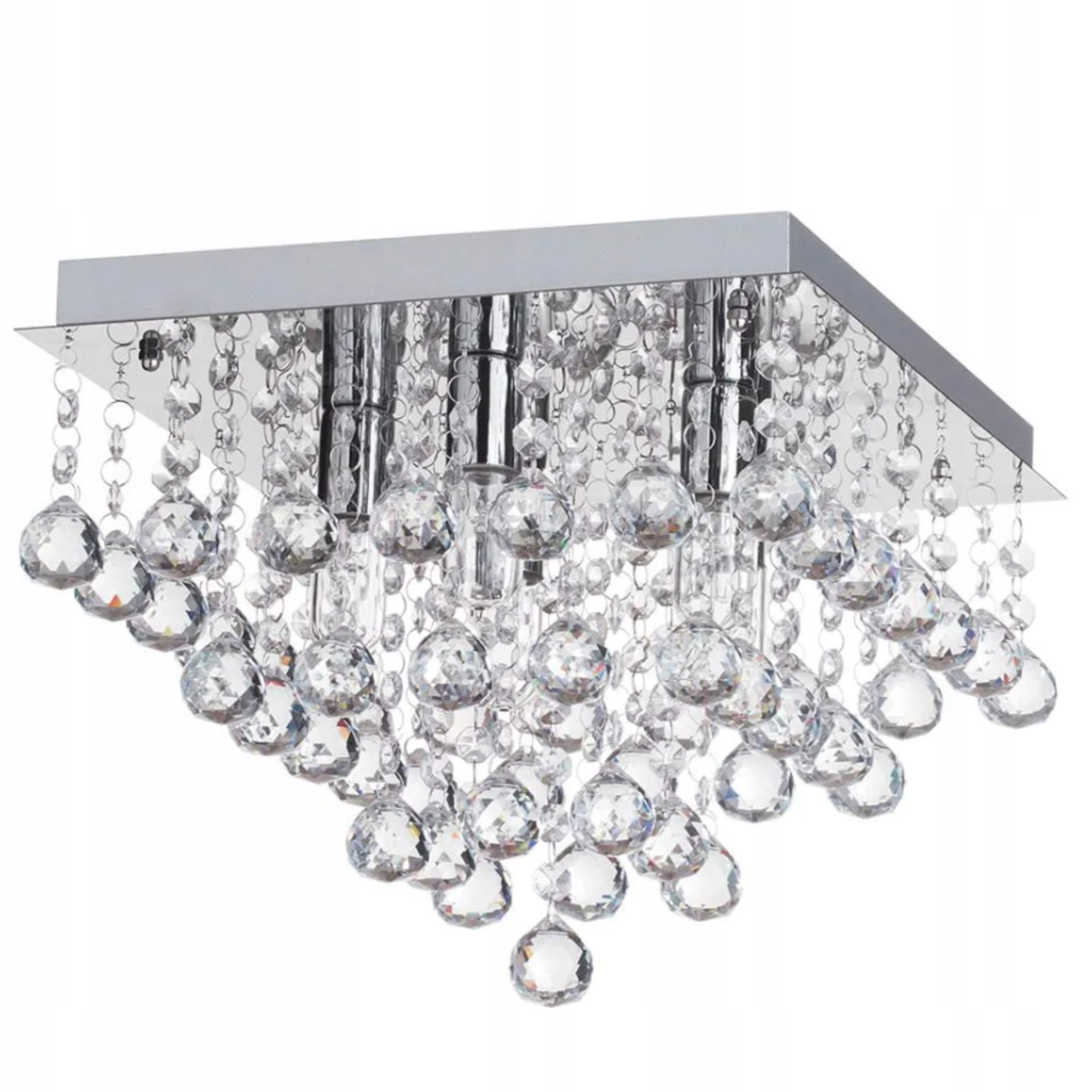 Kryštálová Stropná Lampa Stropné Svietidlo APP515-4C Cristal