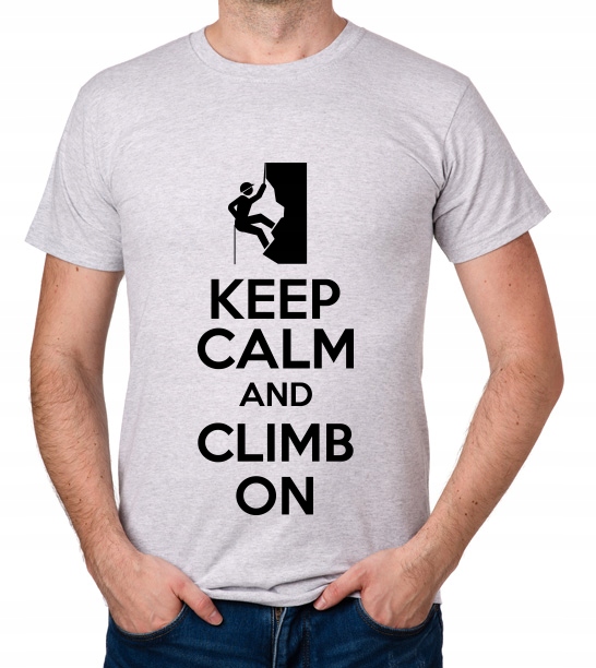 

koszulka Keep Calm And Climb On prezent