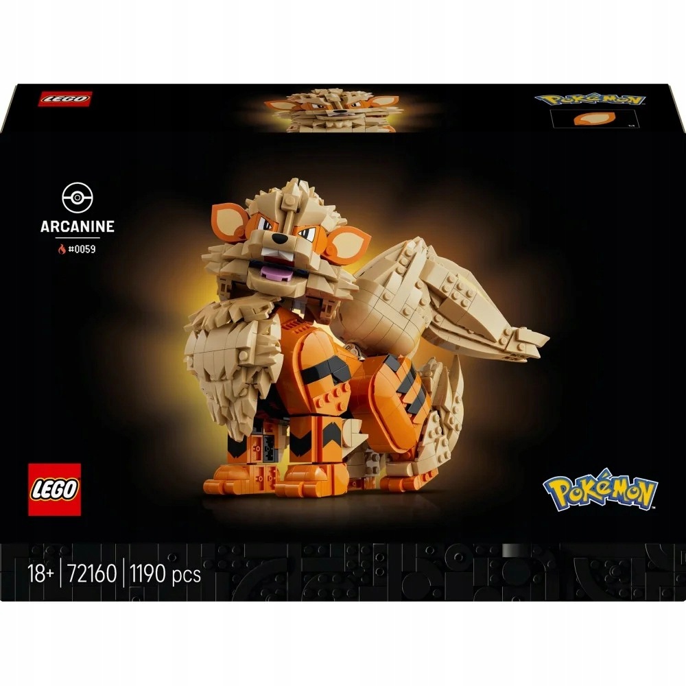 * Lego Pokemon Arcanine 72160