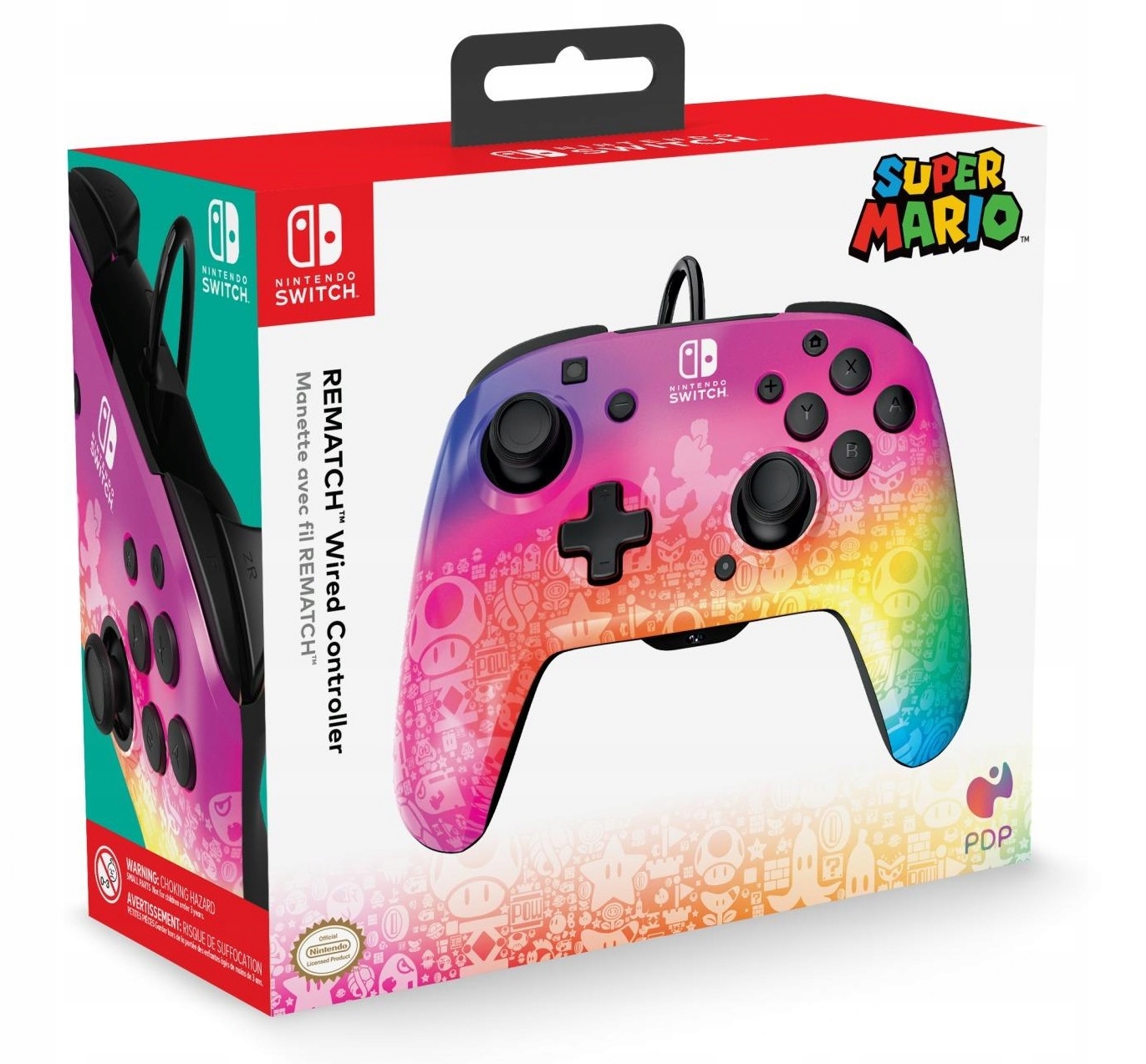 

Pdp Switch Pad przewodowy Rematch Star Spectrum