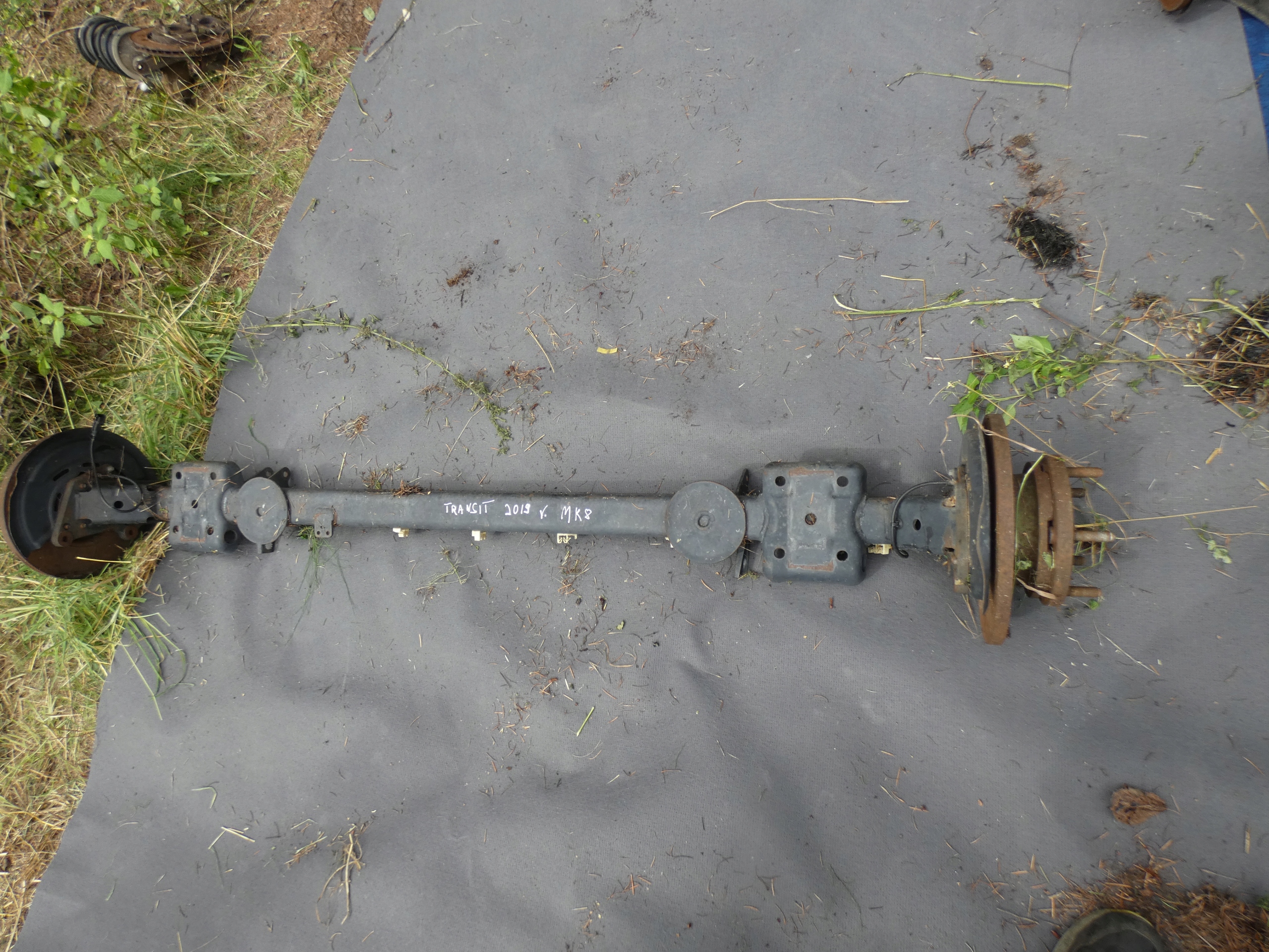FORD TRANSIT MK8 VIII sider axis springing rear part 14