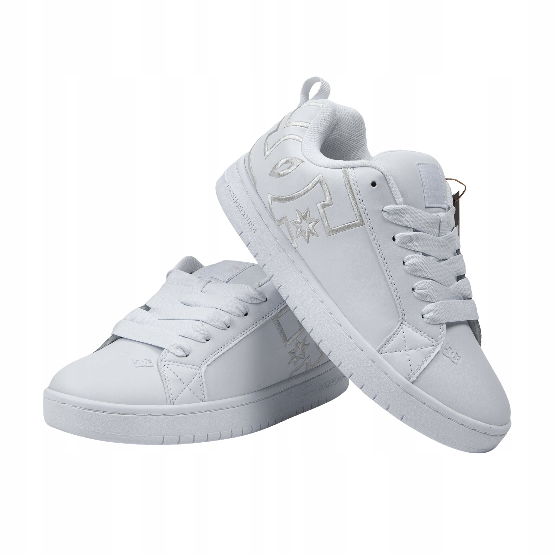 Pánské boty DC Boty celé bílé Court Graffik bílé sportovní skate 44