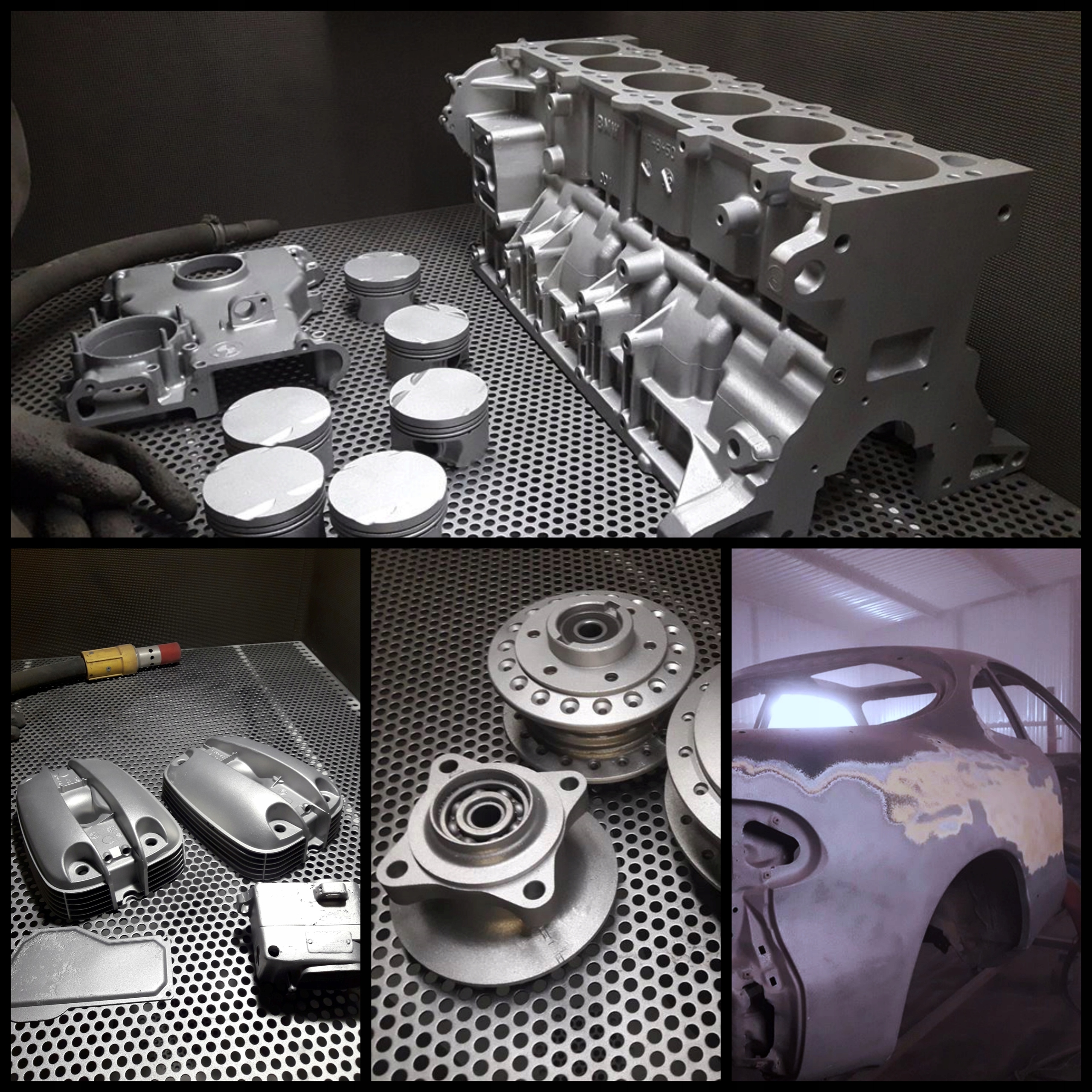 Granulat szklany 0,4 - 1 mm 25kg ŚCIERNIWO Marka Blast Grit