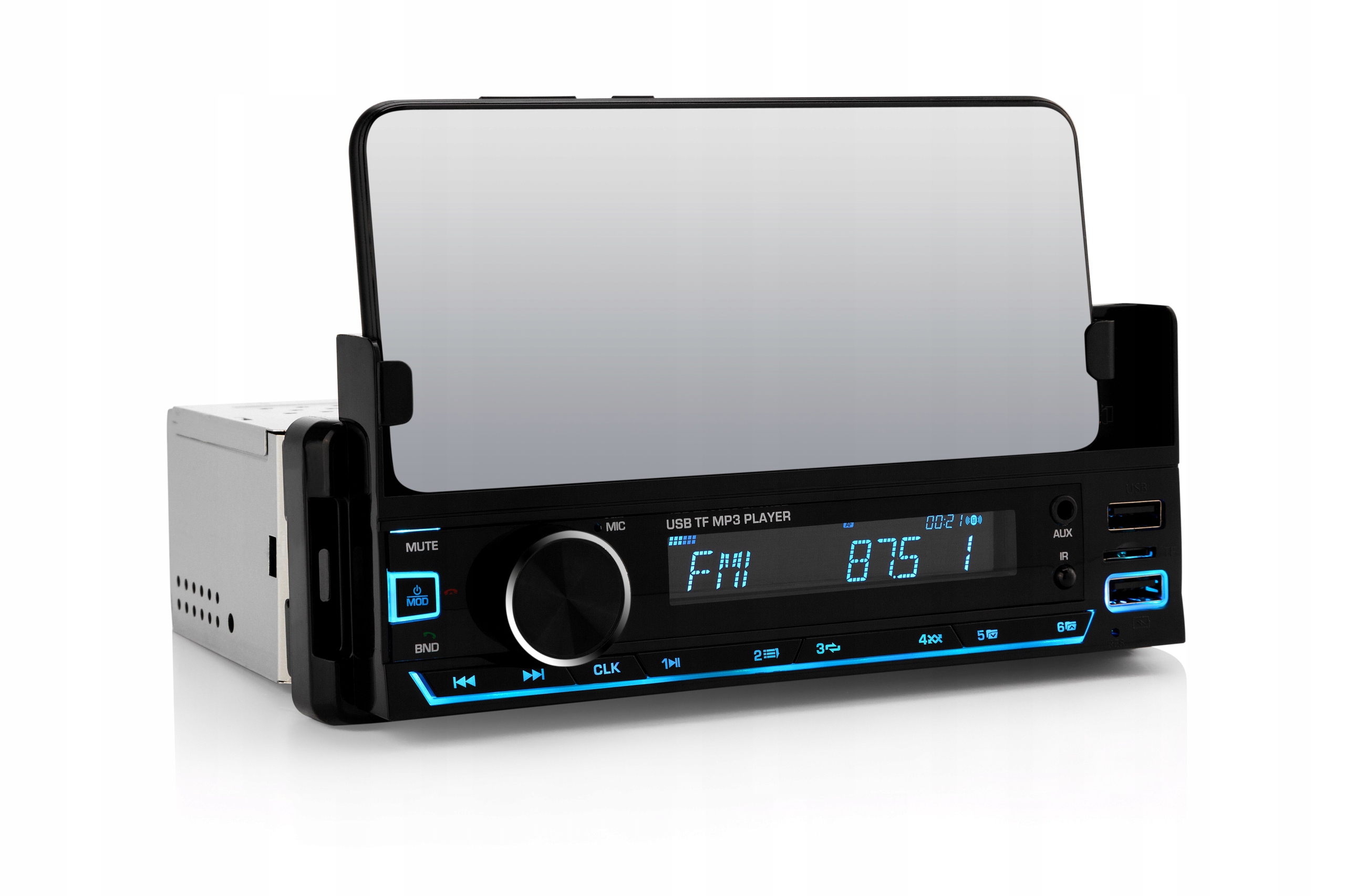 Vordon HT-230 Lincoln Bluetooth avtoradio z držalom za telefon Model HT-230 Lincoln