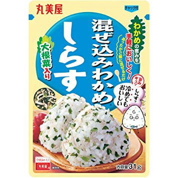 

Furikake Japońska przyprawa wakame shirasu, 31g