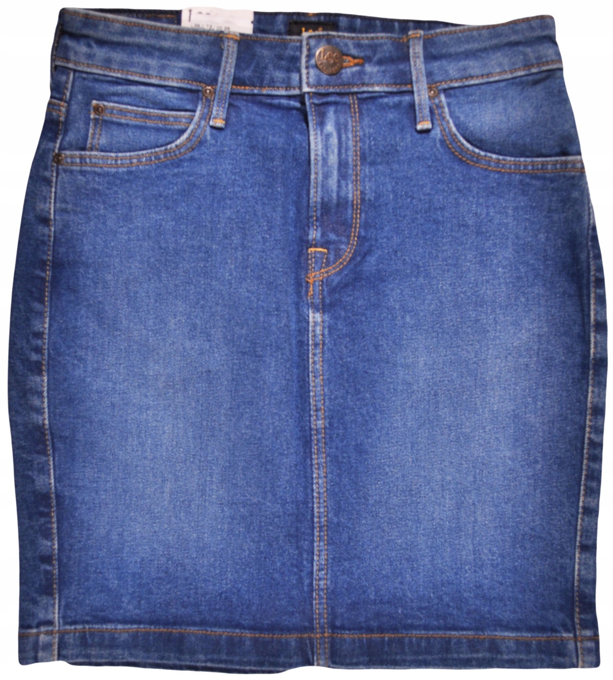 Lee sukně Regular blue MID jeans Skirt W25