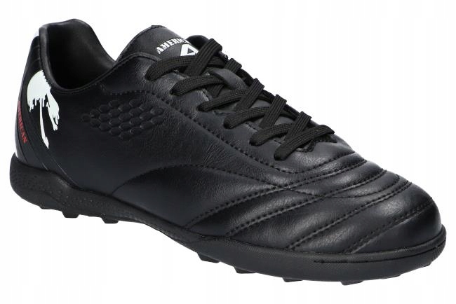 American Club FH63 Solidne Buty Piłkarskie Korki Orliki Turfy Czarne 38